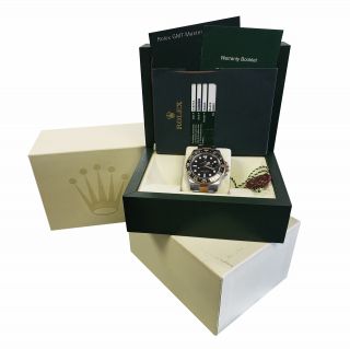 Rolex GMT - Master II Ceramic 116713 Black Two - Tone 40mm Watch BOX PAPERS 7