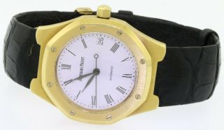 Audemars Piguet Royal Oak 14800BA 18K gold 36mm automatic men ' s watch w/ date 3