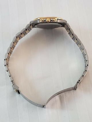men ' s sport wristwatch,  patek philippe nautilus 3800/1,  two tone,  Automatic date 6