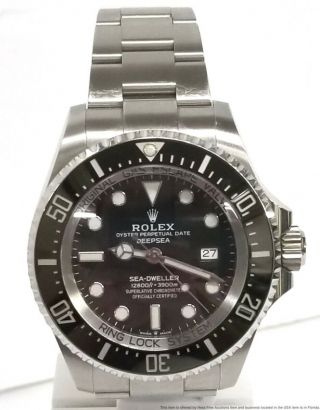 126660 Rolex Deep Sea 3 Month Old Sea Dweller Rarely Worn Watch Box Papers 5