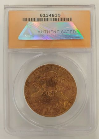 1901 US Liberty Head $20 Gold Coin ANACS AU 53 2