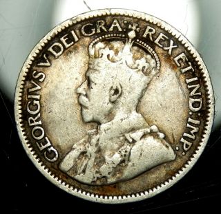 Canada,  1913 Large Leaves Variety Dime - Vg