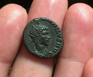 Scarce Ancient Roman Coin Antoninianus Quintillus 270ad Laetitia Ric22 3.  46g