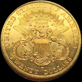 1906 - D Double Eagle Gold $20 PERFECT UNCIRCULATED GEM MS Coronet NR 4