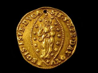 ITALY,  VENICE,  ALVISE MOCENIGO IV (1763 - 1778),  Gold Zecchino Ducat, 3