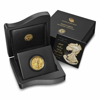 2016 - W Us Gold Walking Liberty Half Dollar Centennial (1/2 Oz) 50c
