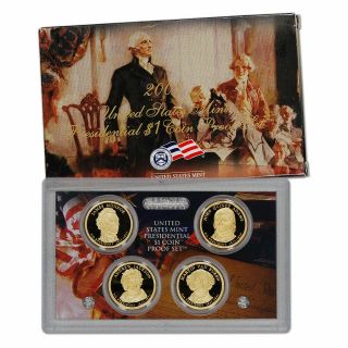 2008 Us Presidential $1 Coin Proof Set