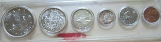 1953 Canada Silver Year Set.  Unc Coins