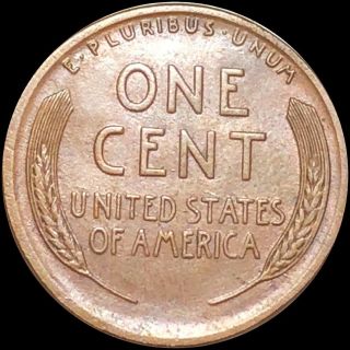 1914 - D Lincoln Wheat Cent ABOUT UNCIRCULATED Denver Penny Collectible no res 2
