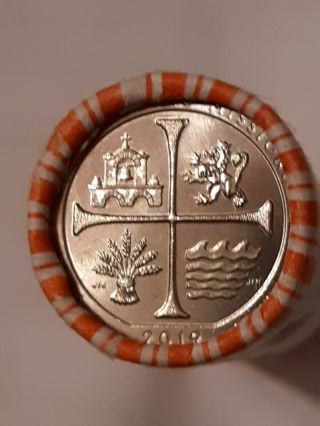 San Antonio Missions Roll Of Quarters,  Uncirculated,  Dated And Autographed