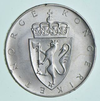 Silver - World Coin - 1964 Norway 10 Kroner - World Silver Coin 20 Grams 079