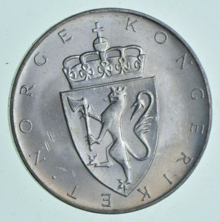 Silver - World Coin - 1964 Norway 10 Kroner - World Silver Coin 20 Grams 076