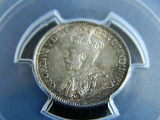 1918 Canada 10 Cents PCGS MS63 Silver Choice UNC 2