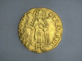 Kingdom Of Hungary,  Ludwig I.  (1342 - 1382) Gold Gulden,  Buda,  3.  52g.