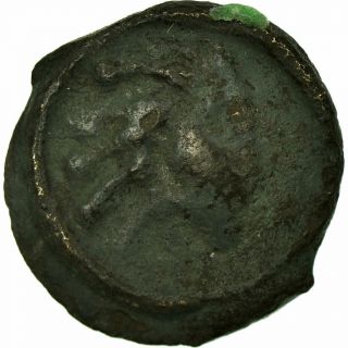 [ 496891] Coin,  Senones,  Potin à La Tête D 
