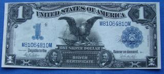 Series Of 1899 $1.  00 Silver Certificate " Black Eagle " - Estate Fresh