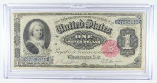 1891 $1 Martha Washington Silver Certificate Large Size Note 2768