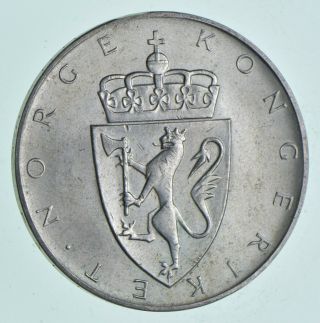 Silver - World Coin - 1964 Norway 10 Kroner - World Silver Coin 20 Grams 098