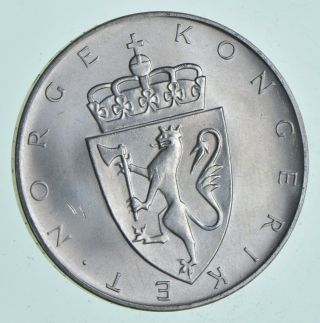 Silver - World Coin - 1964 Norway 10 Kroner - World Silver Coin 20 Grams 095