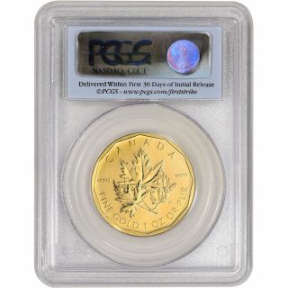 2007 Canada Gold Maple Leaf.  99999 1 oz $200 - PCGS MS69 First Strike 2