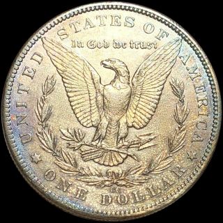 1889 - CC Morgan Silver Dollar NEARLY UNCIRCULATED Rare Carson City Key Date Coin 2