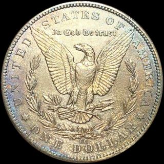 1889 - CC Morgan Silver Dollar NEARLY UNCIRCULATED Rare Carson City Key Date Coin 3