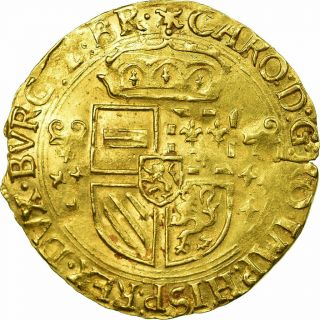 [ 484785] Coin,  Spanish Netherlands,  Brabant,  Charles Quint,  Ecu D 