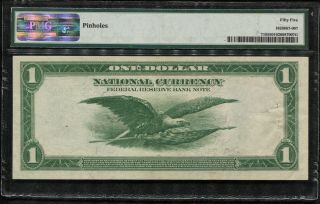 $1 1918 Federal Reserve Bank Note (FRBN) Cleveland 2