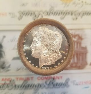 $20 Silver Dollar Roll 1879 And Cc Morgan Dollar Ends