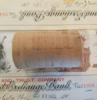 $20 Silver Dollar Roll 1879 and CC Morgan Dollar Ends 5