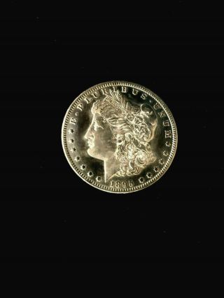 1895 O Morgan Silver Dollar.  Proof Like Key Date Coin.