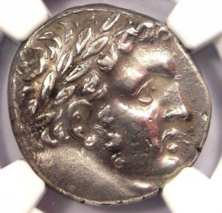 Phoenicia Tyre AR Shekel Coin 51 AD Yr.  177 Melkart Eagle Bible - NGC Choice XF 5