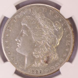 1889 Cc Carson City Key Date Morgan Silver Dollar $1 Xf45 Ngc 143e