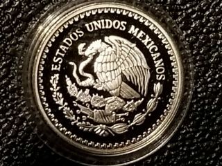 1999 Mexico Silver 4 - Coin Libertad Proof Set - KEY DATE - 600 Minted - VERY RARE 5