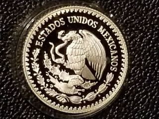 1999 Mexico Silver 4 - Coin Libertad Proof Set - KEY DATE - 600 Minted - VERY RARE 7