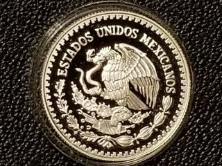 1999 Mexico Silver 4 - Coin Libertad Proof Set - KEY DATE - 600 Minted - VERY RARE 9
