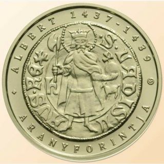 Hungary 2000 Forint 2018 The Gold Florin Of Albert Habsburg Bu
