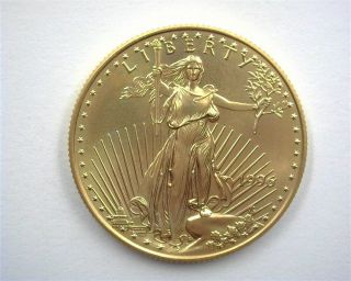 1996 Saint - Gaudens $25 Gold Eagle Perfect Uncirculated