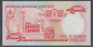 Bermuda 100 Dollars 1984 P.  33b UNC 2