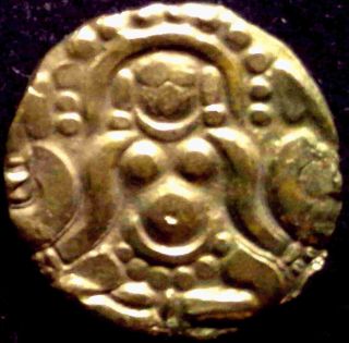 Medieval India,  Kalachuris,  Gangeya Deva,  C 1015 - 40 Ad,  Base Gold Dinar