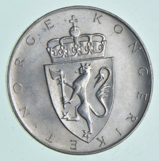 Silver - World Coin - 1964 Norway 10 Kroner - World Silver Coin 20 Grams 085
