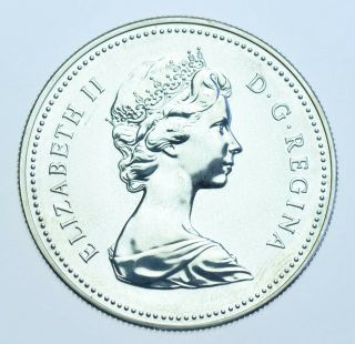 CANADA ELIZABETH II DOLLAR,  1979 SILVER COIN BU 2