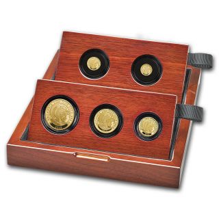 2018 Great Britain 6 - Coin Gold Britannia Proof Set - Sku 171019
