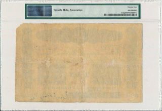 Government of India India 10 Rupees 1918 Large Note PMG 25 2