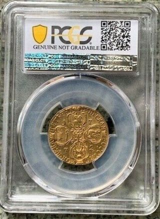 1772 CПБ 5 ROUBLE GOLD RUSSIA CATHERINE II PCGS XF DETAIL RETAIL $12000 2