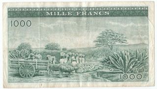 Guinea 1000 Francs 1960 P - 15 2