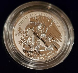 American Eagle 2019 One Ounce Palladium Rev Prf Coin (19EK) - COIN IN HAND 3