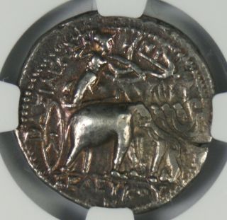 Ancient Greek Seleucid Bc 312 Seleucus I,  Elephants Tetradrachm Ngc Vf