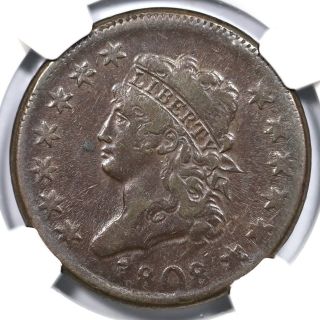 1808 S - 278 R3 Ngc Vf 30 Classic Head Large Cent Coin 1c