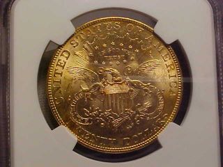 1901 U.  S.  $20 Gold Double Eagle,  Liberty Head NGC Certified MS 64 3